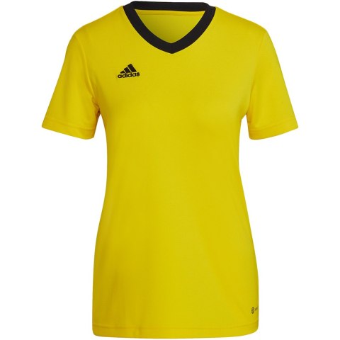 Koszulka damska adidas Entrada 22 Jersey żółta HI2125 XS Adidas teamwear