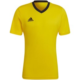 Koszulka męska adidas Entrada 22 Jersey żółta HI2122 L Adidas teamwear