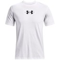 Koszulka męska Under Armour Repeat Ss graphics biała 1371264 100 2XL Under Armour