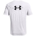 Koszulka męska Under Armour Repeat Ss graphics biała 1371264 100 2XL Under Armour