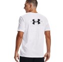 Koszulka męska Under Armour Repeat Ss graphics biała 1371264 100 2XL Under Armour