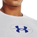 Koszulka męska Under Armour Repeat Ss graphics szara 1371264 014 2XL Under Armour