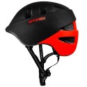 Kask rowerowy Spokey Cherub 48-52 cm czarny 927783 Spokey