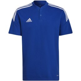 Koszulka męska adidas Condivo 22 Polo niebieska HG6307 L Adidas teamwear