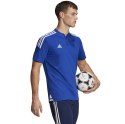 Koszulka męska adidas Condivo 22 Polo niebieska HG6307 XL Adidas teamwear