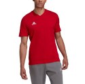 Koszulka męska adidas Entrada 22 Tee czerwona HC0451 2XL Adidas teamwear