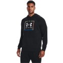 Bluza męska Under Armour UA Rival Flc Graphic Hoodie czarna 1370349 001 S Under Armour