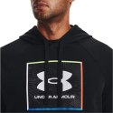 Bluza męska Under Armour UA Rival Flc Graphic Hoodie czarna 1370349 001 S Under Armour