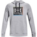 Bluza męska Under Armour UA Rival Flc Graphic Hoodie szara 1370349 011 2XL Under Armour