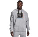 Bluza męska Under Armour UA Rival Flc Graphic Hoodie szara 1370349 011 2XL Under Armour