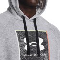 Bluza męska Under Armour UA Rival Flc Graphic Hoodie szara 1370349 011 2XL Under Armour