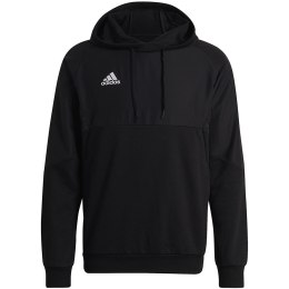 Bluza męska adidas Condivo 22 Hoodie czarna HA6232 L Adidas teamwear