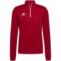 Bluza męska adidas Entrada 22 Training Top czerwona H57556 2XL Adidas teamwear