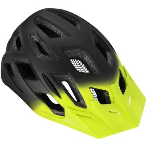 Kask rowerowy z oświetleniem Spokey Pointer M czarno-żółty 941260 Spokey