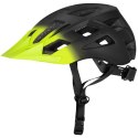 Kask rowerowy z oświetleniem Spokey Pointer M czarno-żółty 941260 Spokey