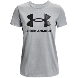 Koszulka damska Under Armour Live Sportstyle Graphic Ssc szara 1356305 016 XL Under Armour