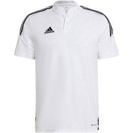 Koszulka męska adidas Condivo 22 Polo biała H44106 S Adidas teamwear