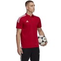 Koszulka męska adidas Condivo 22 Polo czerwona H44107 L Adidas teamwear