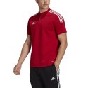 Koszulka męska adidas Condivo 22 Polo czerwona H44107 L Adidas teamwear