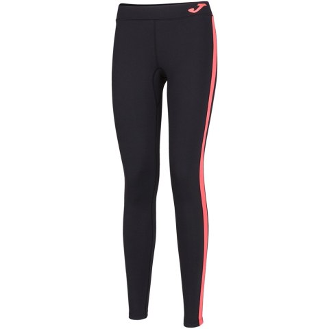 Legginsy damskie Joma Ascona Long Tight czarno-różowe 901127.119 L Joma