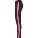 Legginsy damskie Joma Ascona Long Tight czarno-różowe 901127.119 L Joma