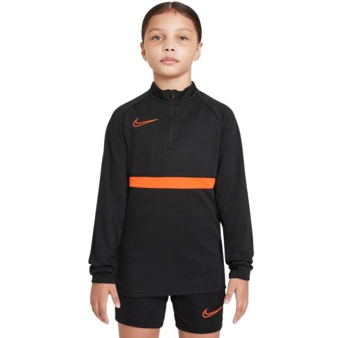 Bluza dla dzieci Nike NK DF Academy 21 Drill Top czarna CW6112 017 L Nike Football