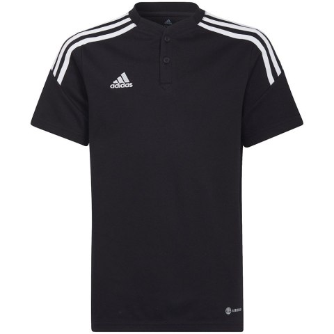 Koszulka dla dzieci adidas Condivo 22 Polo czarna H44110 140cm Adidas teamwear