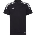 Koszulka dla dzieci adidas Condivo 22 Polo czarna H44110 152cm Adidas teamwear