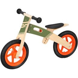 Rowerek biegowy Spokey Woo Ride Duo pomarańczowo-zielony 940905 Spokey