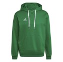 Bluza męska adidas Entrada 22 Sweat Hoodie zielona HI2141 2XL Adidas teamwear