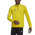 Bluza męska adidas Entrada 22 Training Top żółta HI2128 L Adidas teamwear