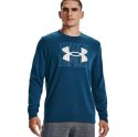 Bluza męska Under Armour UA Rival Terry Logo Crew niebieska 1370391 458 2XL Under Armour