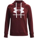 Bluza damska Under Armour Rival Fleece Logo Hoodie bordowa 1356318 690 2XL Under Armour