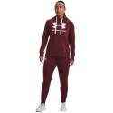 Bluza damska Under Armour Rival Fleece Logo Hoodie bordowa 1356318 690 2XL Under Armour