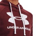 Bluza damska Under Armour Rival Fleece Logo Hoodie bordowa 1356318 690 2XL Under Armour