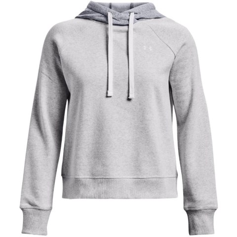 Bluza damska Under Armour Rival Fleece CB Hoodie szara 1373031 014 L Under Armour