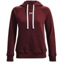 Bluza damska Under Armour Rival Fleece HB Hoodie czerwona 1356317 690 L Under Armour