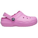 Chodaki dla dzieci Crocs Lined Clog różowe 207009 6SW 22-23 Crocs