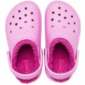 Chodaki dla dzieci Crocs Lined Clog różowe 207009 6SW 22-23 Crocs