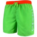 Szorty kąpielowe Crowell Fluo kol. 2 zielono-pomarańczowe neon 2XL Crowell