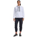 Bluza damska Under Armour Rival Fleece HB Hoodie biała 1356317 100 M Under Armour