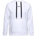 Bluza damska Under Armour Rival Fleece HB Hoodie biała 1356317 100 M Under Armour