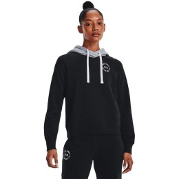 Bluza damska Under Armour Rival Fleece CB Hoodie czarna 1373031 001 L Under Armour