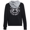 Bluza damska Under Armour Rival Fleece CB Hoodie czarna 1373031 001 L Under Armour