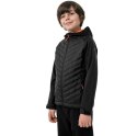 Kurtka softshell dla chłopca 4F głęboka czerń HJZ22 JSFM002 20S 140cm 4F