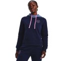 Bluza damska Under Armour Rival Fleece CB Hoodie granatowa 1373031 410 2XL Under Armour