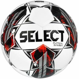 Piłka nożna Select Futsal Samba FIFA Basic v22 biało-czerwono-srebrna 17621 4 Select