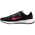 Buty dla dzieci Nike Revolution 6 NN (GS) czarno-różowe DD1096 007 38,5 Nike