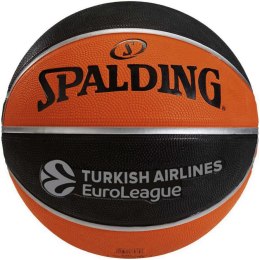 Piłka koszykowa Spalding Eurolige TF-150 pomarańczowo-czarna 84507Z 6 Spalding