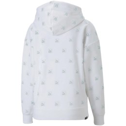 Bluza damska Puma Brand Love AOP Hoodie FL biała 535706 02 XL Puma